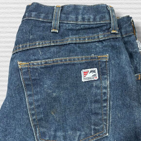 Tyndale Arc Rated Flame Resistant FR Work Jeans 36x34 USA Cal 23 Cat 2 NFPA 2112 - Picture 2 of 7